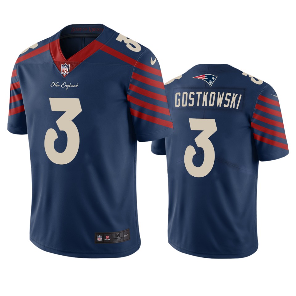 New England Patriots #3 Stephen Gostkowski Navy Vapor Limited City Edition NFL Jersey New England Patriots #3 Stephen Gostkowski Navy Vapor Limited City Edition NFL Jersey