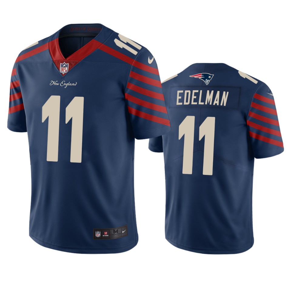 New England Patriots #11 Julian Edelman Navy Vapor Limited City Edition NFL Jersey New England Patriots #11 Julian Edelman Navy Vapor Limited City Edition NFL Jersey