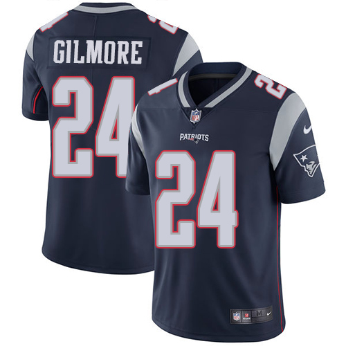 Nike Patriots #24 Stephon Gilmore Navy Blue Team Color Men's Stitched NFL Vapor Untouchable Limited Jersey Nike Patriots #24 Stephon Gilmore Navy Blue Team Color Men's Stitched NFL Vapor Untouchable Limited Jersey