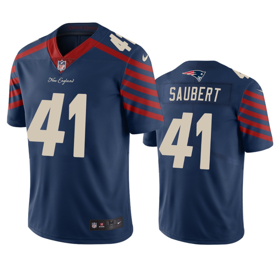 New England Patriots #41 Eric Saubert Navy Vapor Limited City Edition NFL Jersey New England Patriots #41 Eric Saubert Navy Vapor Limited City Edition NFL Jersey