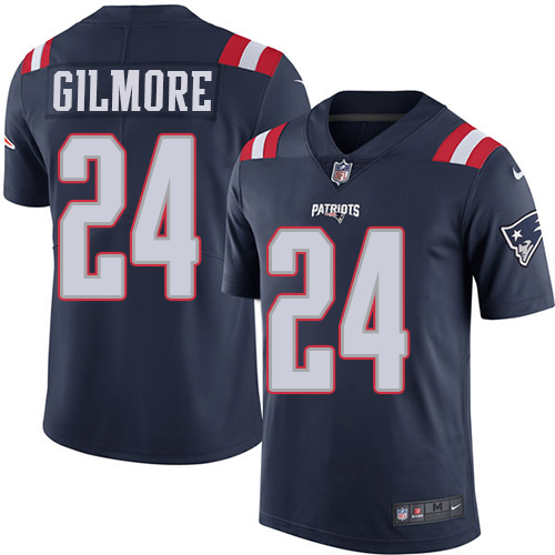 Nike Patriots #24 Stephon Gilmore Navy Blue Men's Stitched NFL Limited Rush Jersey Nike Patriots #24 Stephon Gilmore Navy Blue Men's Stitched NFL Limited Rush Jersey