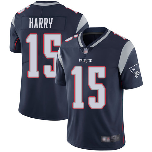 Nike Patriots #15 N'Keal Harry Navy Blue Team Color Men's Stitched NFL Vapor Untouchable Limited Jersey Nike Patriots #15 N'Keal Harry Navy Blue Team Color Men's Stitched NFL Vapor Untouchable Limited Jersey
