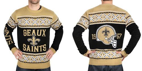 Nike Saints Men's Ugly Sweater Nike Saints Men's Ugly Sweater