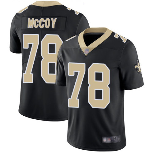 Nike Saints #78 Erik McCoy Black Team Color Men's Stitched NFL Vapor Untouchable Limited Jersey Nike Saints #78 Erik McCoy Black Team Color Men's Stitched NFL Vapor Untouchable Limited Jersey