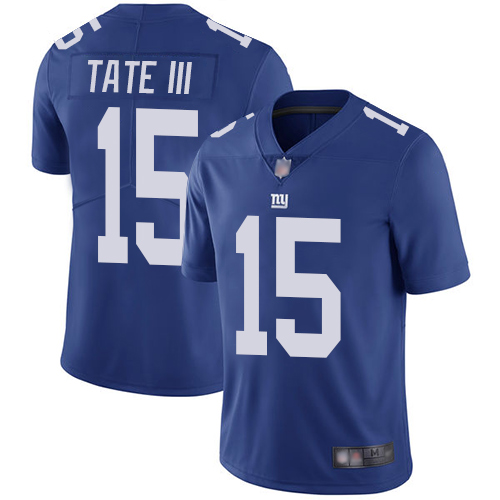 Nike Giants #15 Golden Tate III Royal Blue Team Color Men's Stitched NFL Vapor Untouchable Limited Jersey Nike Giants #15 Golden Tate III Royal Blue Team Color Men's Stitched NFL Vapor Untouchable Limited Jersey
