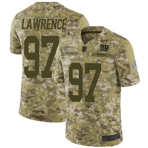 Nike Giants #97 Dexter Lawrence Camo Men's Stitched NFL Limited 2018 Salute To Service Jersey Nike Giants #97 Dexter Lawrence Camo Men's Stitched NFL Limited 2018 Salute To Service Jersey