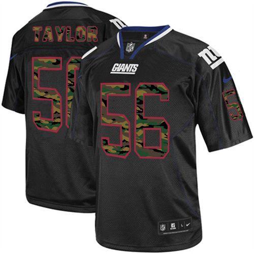Nike Giants #56 Lawrence Taylor Black Men's Stitched NFL Elite Camo Fashion Jersey Nike Giants #56 Lawrence Taylor Black Men's Stitched NFL Elite Camo Fashion Jersey