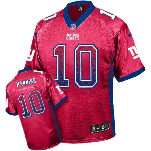 Nike Giants #10 Eli Manning Red Alternate Men's Stitched NFL Elite Drift Fashion Jersey Nike Giants #10 Eli Manning Red Alternate Men's Stitched NFL Elite Drift Fashion Jersey