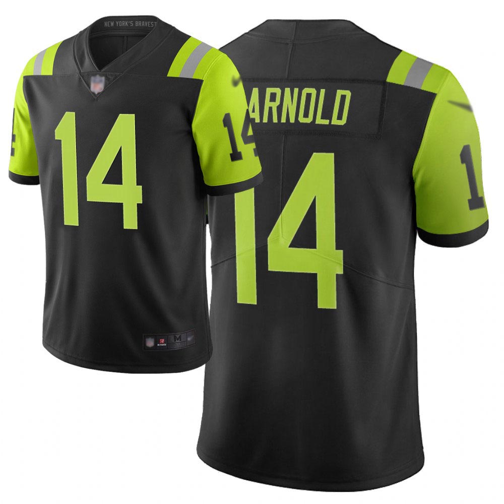 Nike Jets #14 Sam Darnold Black Men's Stitched NFL Limited City Edition Jersey Nike Jets #14 Sam Darnold Black Men's Stitched NFL Limited City Edition Jersey