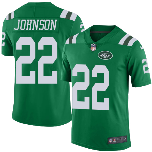 Nike Jets #22 Trumaine Johnson Green Men's Stitched NFL Limited Rush Jersey Nike Jets #22 Trumaine Johnson Green Men's Stitched NFL Limited Rush Jersey
