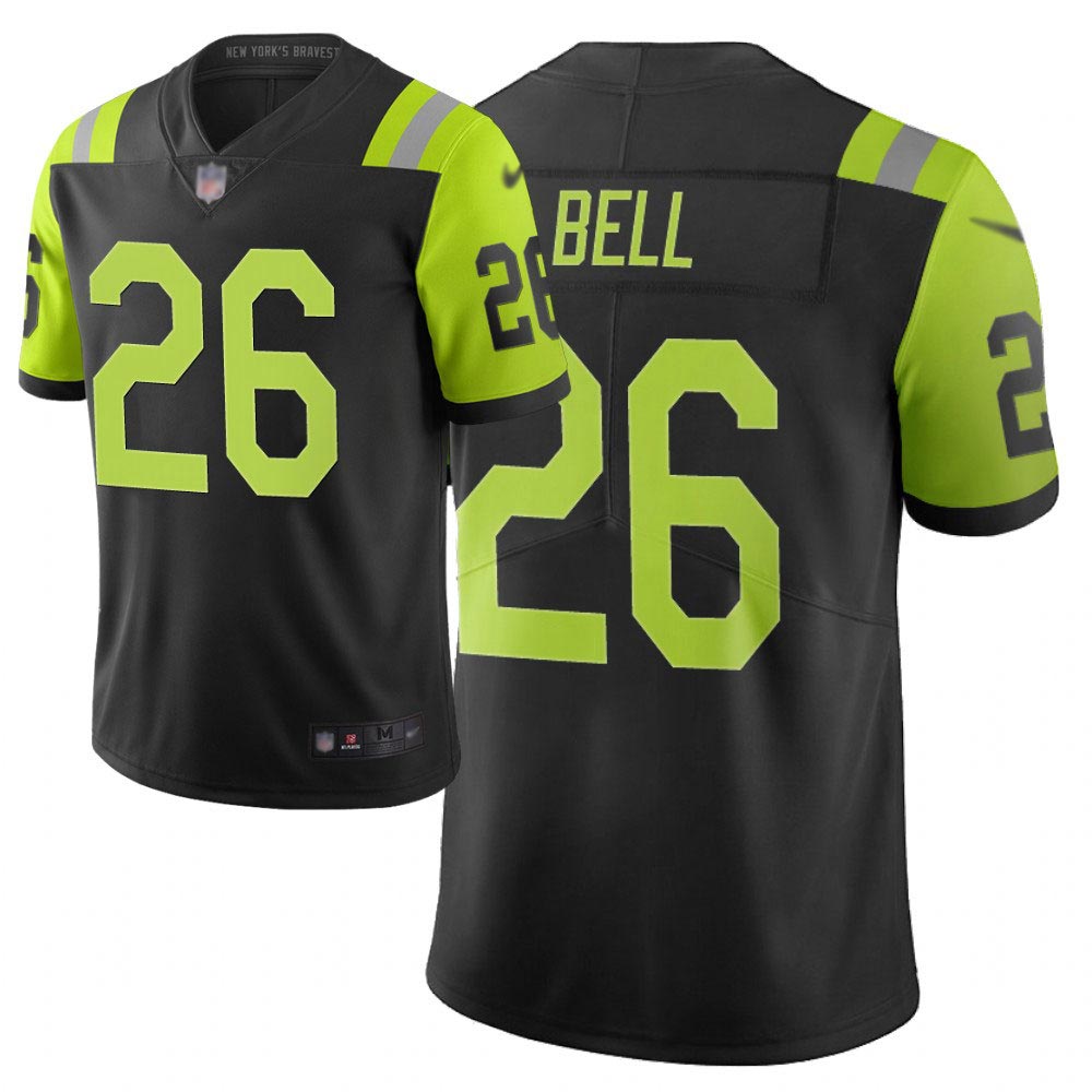 Nike Jets #26 Le'Veon Bell Black Men's Stitched NFL Limited City Edition Jersey Nike Jets #26 Le'Veon Bell Black Men's Stitched NFL Limited City Edition Jersey
