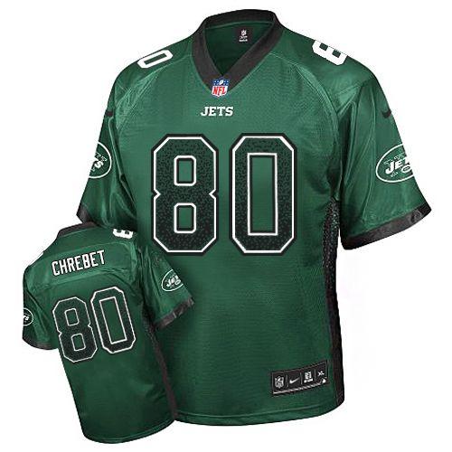 Nike Jets #80 Wayne Chrebet Green Team Color Men's Stitched NFL Elite Drift Fashion Jersey Nike Jets #80 Wayne Chrebet Green Team Color Men's Stitched NFL Elite Drift Fashion Jersey