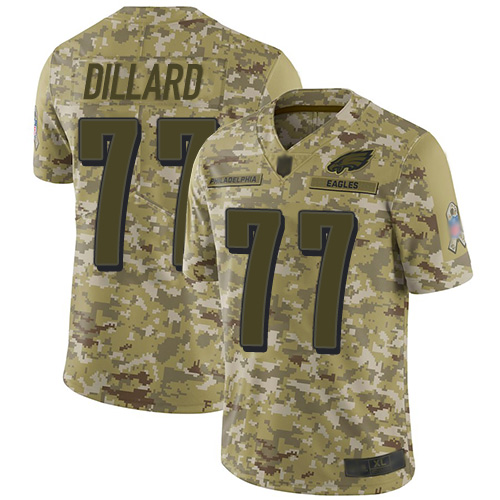 Nike Eagles #77 Andre Dillard Camo Men's Stitched NFL Limited 2018 Salute To Service Jersey Nike Eagles #77 Andre Dillard Camo Men's Stitched NFL Limited 2018 Salute To Service Jersey