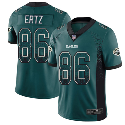 Nike Eagles #86 Zach Ertz Midnight Green Team Color Men's Stitched NFL Limited Rush Drift Fashion Jersey Nike Eagles #86 Zach Ertz Midnight Green Team Color Men's Stitched NFL Limited Rush Drift Fashion Jersey