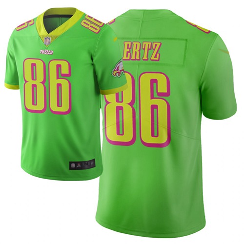 Nike Eagles #86 Zach Ertz Green Men's Stitched NFL Limited City Edition Jersey Nike Eagles #86 Zach Ertz Green Men's Stitched NFL Limited City Edition Jersey
