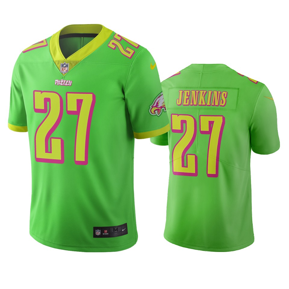 Philadelphia Eagles #27 Malcolm Jenkins Green Vapor Limited City Edition NFL Jersey Philadelphia Eagles #27 Malcolm Jenkins Green Vapor Limited City Edition NFL Jersey
