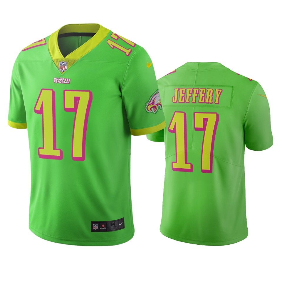 Philadelphia Eagles #17 Alshon Jeffery Green Vapor Limited City Edition NFL Jersey Philadelphia Eagles #17 Alshon Jeffery Green Vapor Limited City Edition NFL Jersey