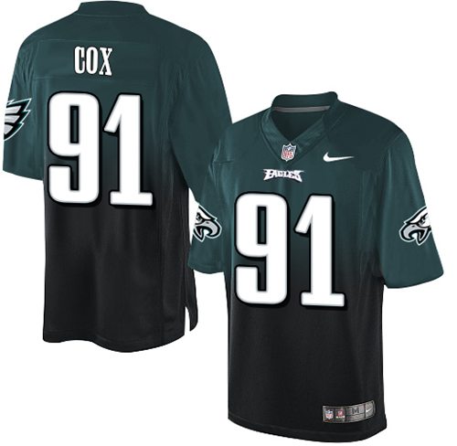 Nike Eagles #91 Fletcher Cox Midnight Green/Black Men's Stitched NFL Elite Fadeaway Fashion Jersey Nike Eagles #91 Fletcher Cox Midnight Green/Black Men's Stitched NFL Elite Fadeaway Fashion Jersey