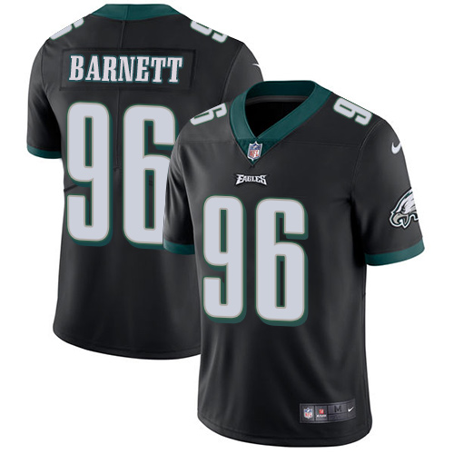 Nike Eagles #96 Derek Barnett Black Alternate Men's Stitched NFL Vapor Untouchable Limited Jersey Nike Eagles #96 Derek Barnett Black Alternate Men's Stitched NFL Vapor Untouchable Limited Jersey