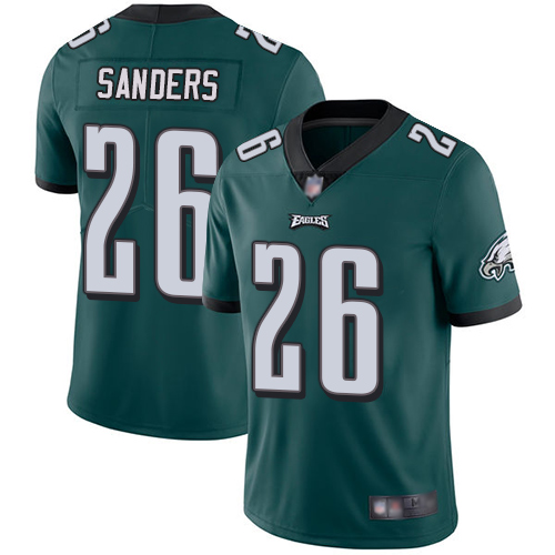 Nike Eagles #26 Miles Sanders Midnight Green Team Color Men's Stitched NFL Vapor Untouchable Limited Jersey Nike Eagles #26 Miles Sanders Midnight Green Team Color Men's Stitched NFL Vapor Untouchable Limited Jersey