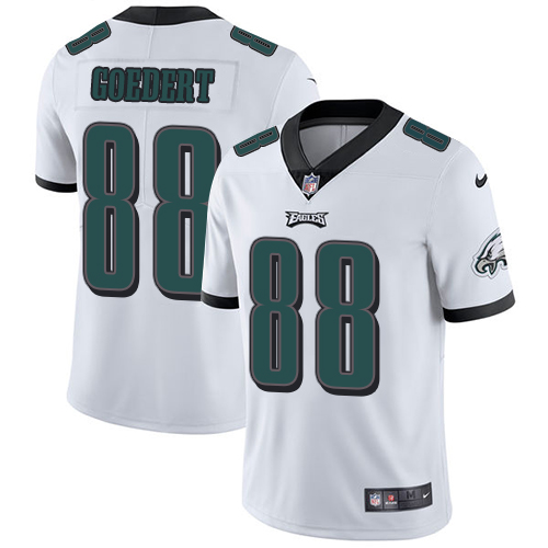 Nike Eagles #88 Dallas Goedert White Men's Stitched NFL Vapor Untouchable Limited Jersey Nike Eagles #88 Dallas Goedert White Men's Stitched NFL Vapor Untouchable Limited Jersey