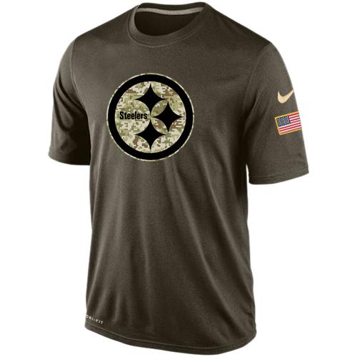 Men's Pittsburgh Steelers Salute To Service Nike Dri-FIT T-Shirt Men's Pittsburgh Steelers Salute To Service Nike Dri-FIT T-Shirt