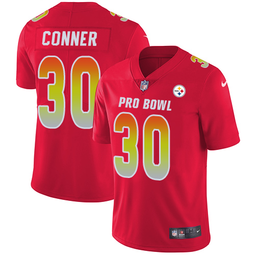 Nike Steelers #30 James Conner Red Men's Stitched NFL Limited AFC 2019 Pro Bowl Jersey Nike Steelers #30 James Conner Red Men's Stitched NFL Limited AFC 2019 Pro Bowl Jersey