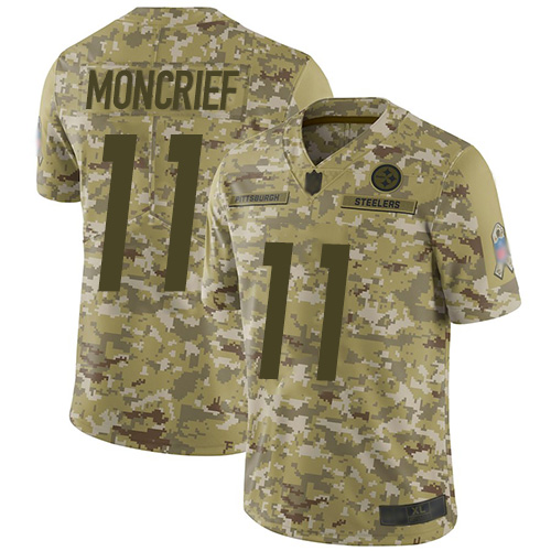 Nike Steelers #11 Donte Moncrief Camo Men's Stitched NFL Limited 2018 Salute To Service Jersey Nike Steelers #11 Donte Moncrief Camo Men's Stitched NFL Limited 2018 Salute To Service Jersey