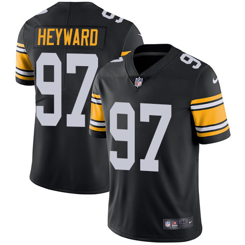 Nike Steelers #97 Cameron Heyward Black Alternate Men's Stitched NFL Vapor Untouchable Limited Jersey Nike Steelers #97 Cameron Heyward Black Alternate Men's Stitched NFL Vapor Untouchable Limited Jersey