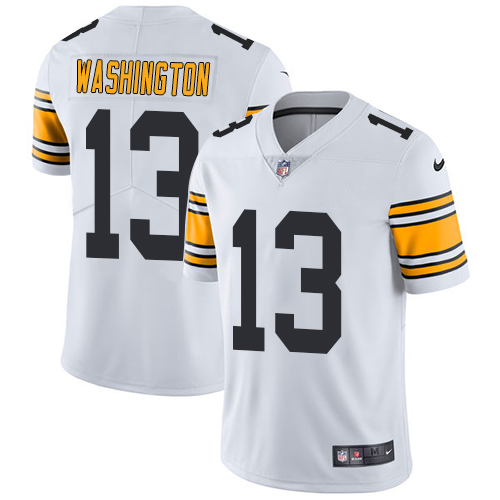Nike Steelers #13 James Washington White Men's Stitched NFL Vapor Untouchable Limited Jersey Nike Steelers #13 James Washington White Men's Stitched NFL Vapor Untouchable Limited Jersey
