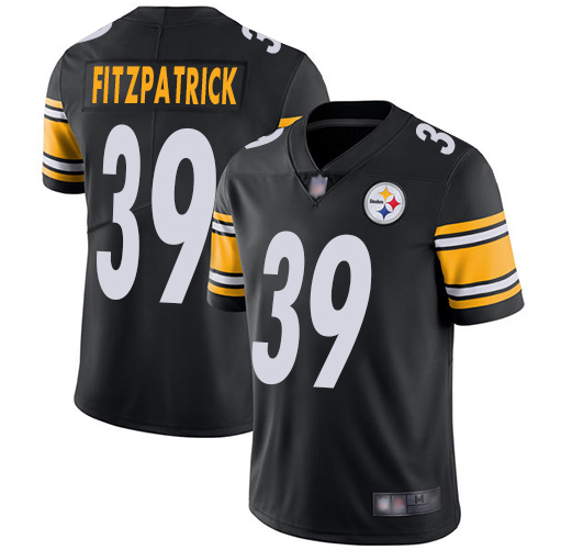 Nike Steelers #39 Minkah Fitzpatrick Black Team Color Men's Stitched NFL Vapor Untouchable Limited Jersey