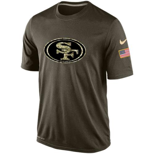 Men's San Francisco 49ers Salute To Service Nike Dri-FIT T-Shirt Men's San Francisco 49ers Salute To Service Nike Dri-FIT T-Shirt