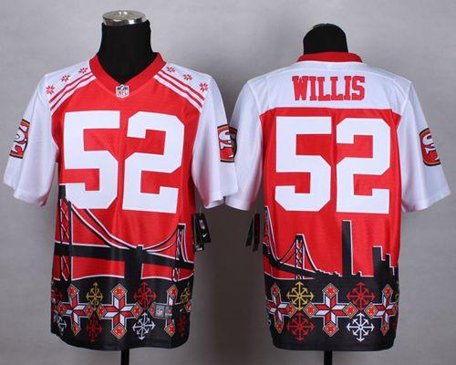 Nike 49ers #52 Patrick Willis Red Men's Stitched NFL Elite Noble Fashion Jersey Nike 49ers #52 Patrick Willis Red Men's Stitched NFL Elite Noble Fashion Jersey