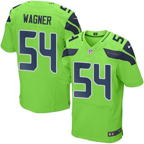 Nike Seahawks #54 Bobby Wagner Green Men's Stitched NFL Elite Rush Jersey Nike Seahawks #54 Bobby Wagner Green Men's Stitched NFL Elite Rush Jersey