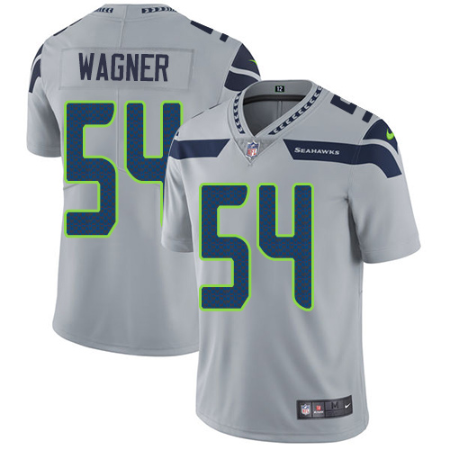 Nike Seahawks #54 Bobby Wagner Grey Alternate Men's Stitched NFL Vapor Untouchable Limited Jersey Nike Seahawks #54 Bobby Wagner Grey Alternate Men's Stitched NFL Vapor Untouchable Limited Jersey