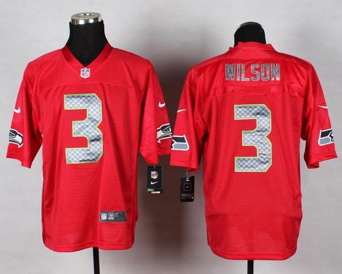 Nike Seahawks #3 Russell Wilson Red Men's Stitched NFL Elite QB Practice Jersey Nike Seahawks #3 Russell Wilson Red Men's Stitched NFL Elite QB Practice Jersey