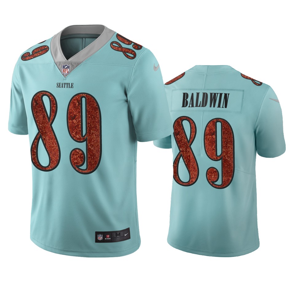 Seattle Seahawks #89 Doug Baldwin Light Blue Vapor Limited City Edition NFL Jersey Seattle Seahawks #89 Doug Baldwin Light Blue Vapor Limited City Edition NFL Jersey
