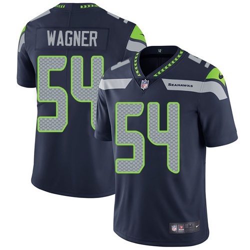Nike Seahawks #54 Bobby Wagner Steel Blue Team Color Men's Stitched NFL Vapor Untouchable Limited Jersey Nike Seahawks #54 Bobby Wagner Steel Blue Team Color Men's Stitched NFL Vapor Untouchable Limited Jersey