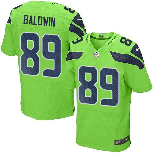 Nike Seahawks #89 Doug Baldwin Green Men's Stitched NFL Elite Rush Jersey Nike Seahawks #89 Doug Baldwin Green Men's Stitched NFL Elite Rush Jersey