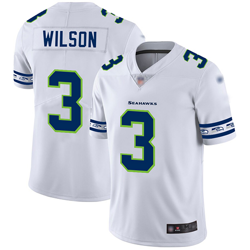 Nike Seahawks #3 Russell Wilson White Men's Stitched NFL Limited Team Logo Fashion Jersey Nike Seahawks #3 Russell Wilson White Men's Stitched NFL Limited Team Logo Fashion Jersey