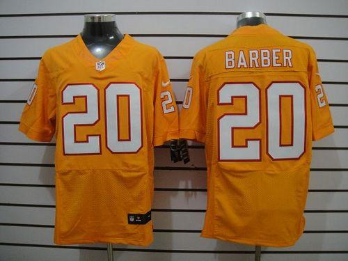 Nike Buccaneers #20 Ronde Barber Orange Alternate Men's Stitched NFL Elite Jersey Nike Buccaneers #20 Ronde Barber Orange Alternate Men's Stitched NFL Elite Jersey