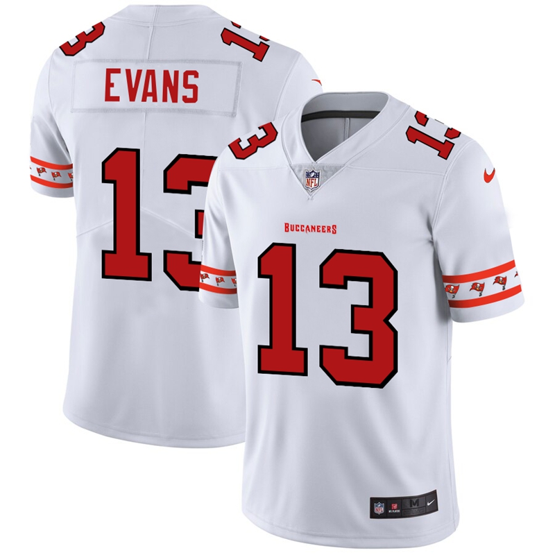 Tampa Bay Buccaneers #13 Mike Evans Nike White Team Logo Vapor Limited NFL Jersey Tampa Bay Buccaneers #13 Mike Evans Nike White Team Logo Vapor Limited NFL Jersey