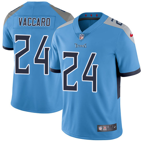 Nike Titans #24 Kenny Vaccaro Light Blue Alternate Men's Stitched NFL Vapor Untouchable Limited Jersey Nike Titans #24 Kenny Vaccaro Light Blue Alternate Men's Stitched NFL Vapor Untouchable Limited Jersey