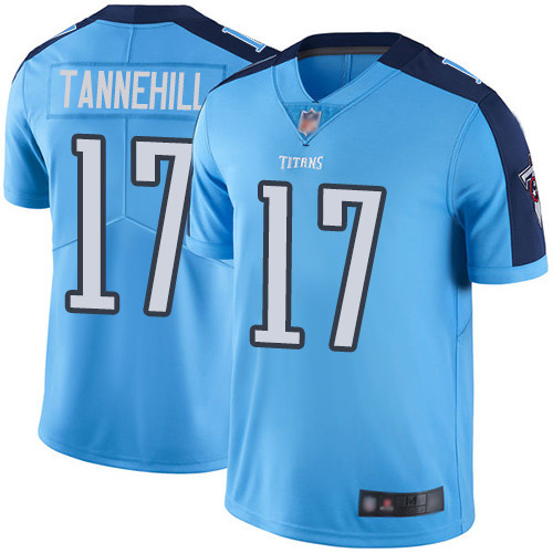 Nike Titans #17 Ryan Tannehill Light Blue Men's Stitched NFL Limited Rush Jersey Nike Titans #17 Ryan Tannehill Light Blue Men's Stitched NFL Limited Rush Jersey
