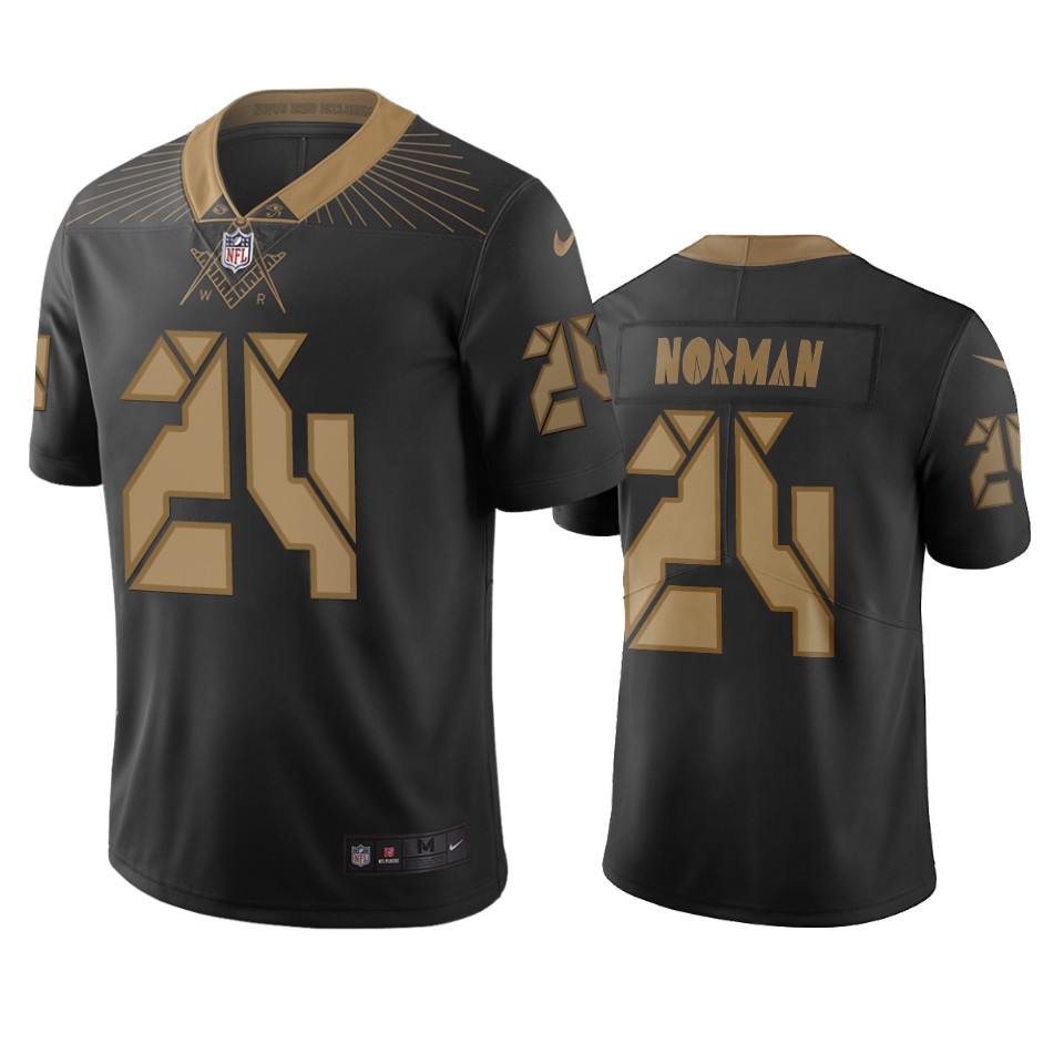 Washington Redskins #24 Josh Norman Black Vapor Limited City Edition NFL Jersey Washington Redskins #24 Josh Norman Black Vapor Limited City Edition NFL Jersey