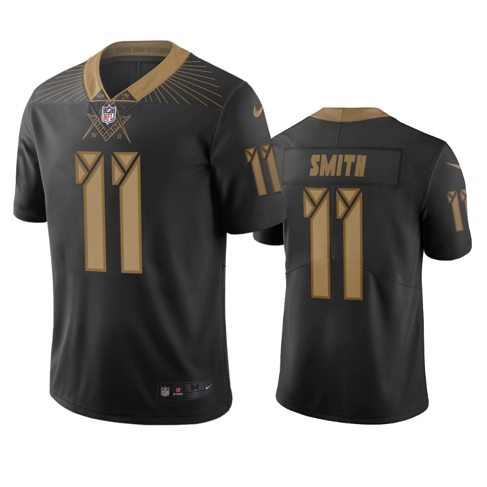 Washington Redskins #11 Alex Smith Black Vapor Limited City Edition NFL Jersey Washington Redskins #11 Alex Smith Black Vapor Limited City Edition NFL Jersey