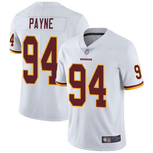 Nike Redskins #94 Da'Ron Payne White Men's Stitched NFL Vapor Untouchable Limited Jersey Nike Redskins #94 Da'Ron Payne White Men's Stitched NFL Vapor Untouchable Limited Jersey