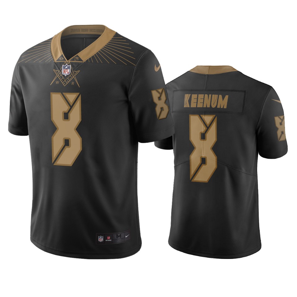 Washington Redskins #8 Case Keenum Black Vapor Limited City Edition NFL Jersey Washington Redskins #8 Case Keenum Black Vapor Limited City Edition NFL Jersey
