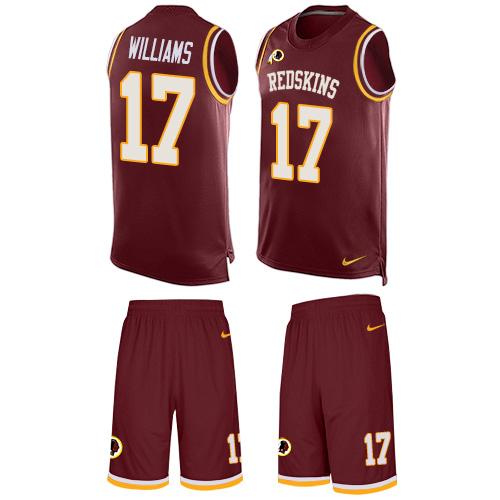 Nike Redskins #17 Doug Williams Burgundy Red Team Color Men's Stitched NFL Limited Tank Top Suit Jersey Nike Redskins #17 Doug Williams Burgundy Red Team Color Men's Stitched NFL Limited Tank Top Suit Jersey