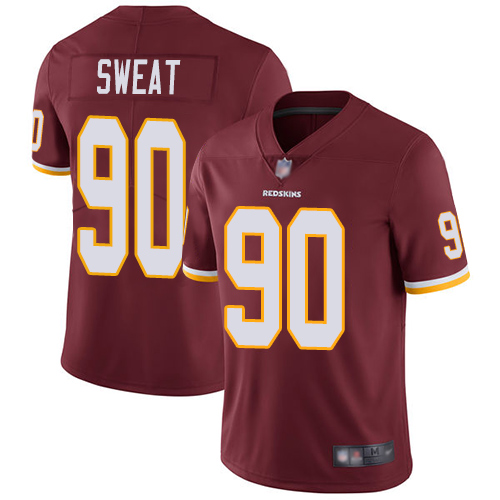 Nike Redskins #90 Montez Sweat Burgundy Red Team Color Men's Stitched NFL Vapor Untouchable Limited Jersey Nike Redskins #90 Montez Sweat Burgundy Red Team Color Men's Stitched NFL Vapor Untouchable Limited Jersey